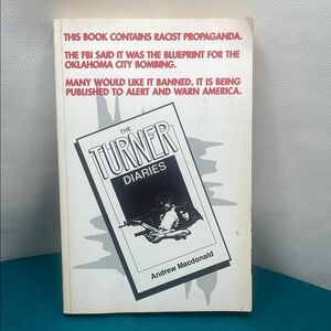 The Turner Diaries by Andrew Macdonald - White Cover